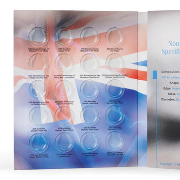 Australian $2 Circulating Coin Collection Album Folder