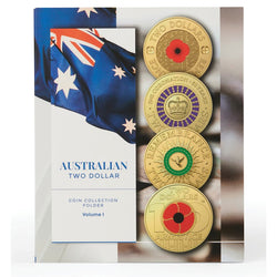 Australian $2 Circulating Coin Collection Album Folder