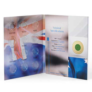 Australian $1 Circulating Coin Collection Album Folder