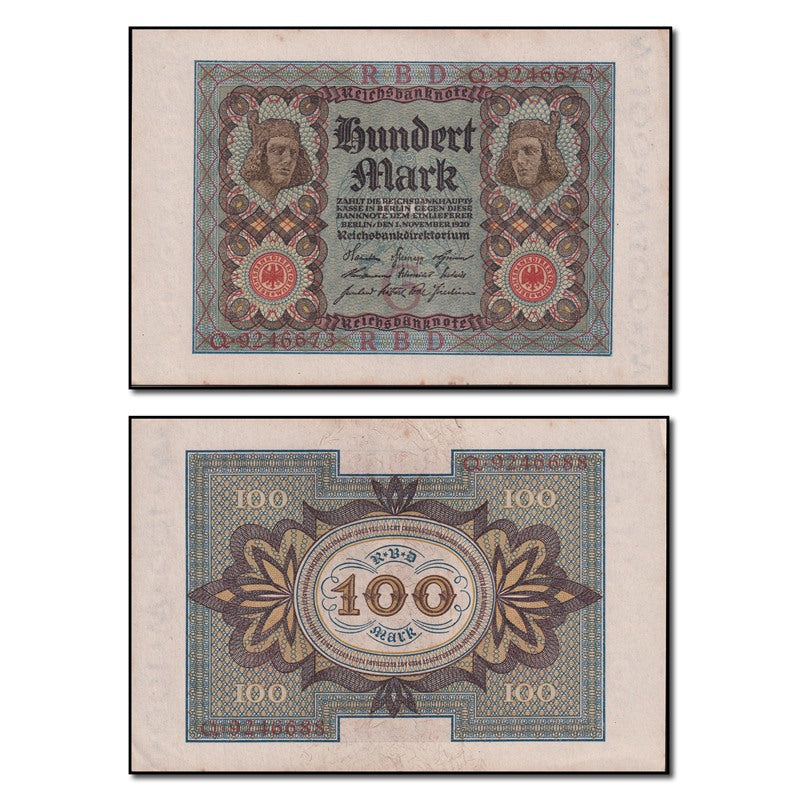 Germany 1920 100 Mark P.69a