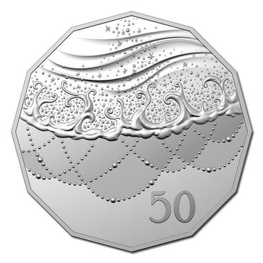 50c 2021 Merry Christmas UNC