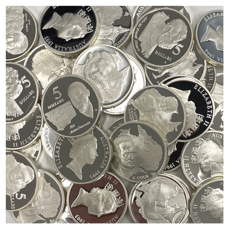 Half Kilo 92.5% Silver $5/$20 Coins