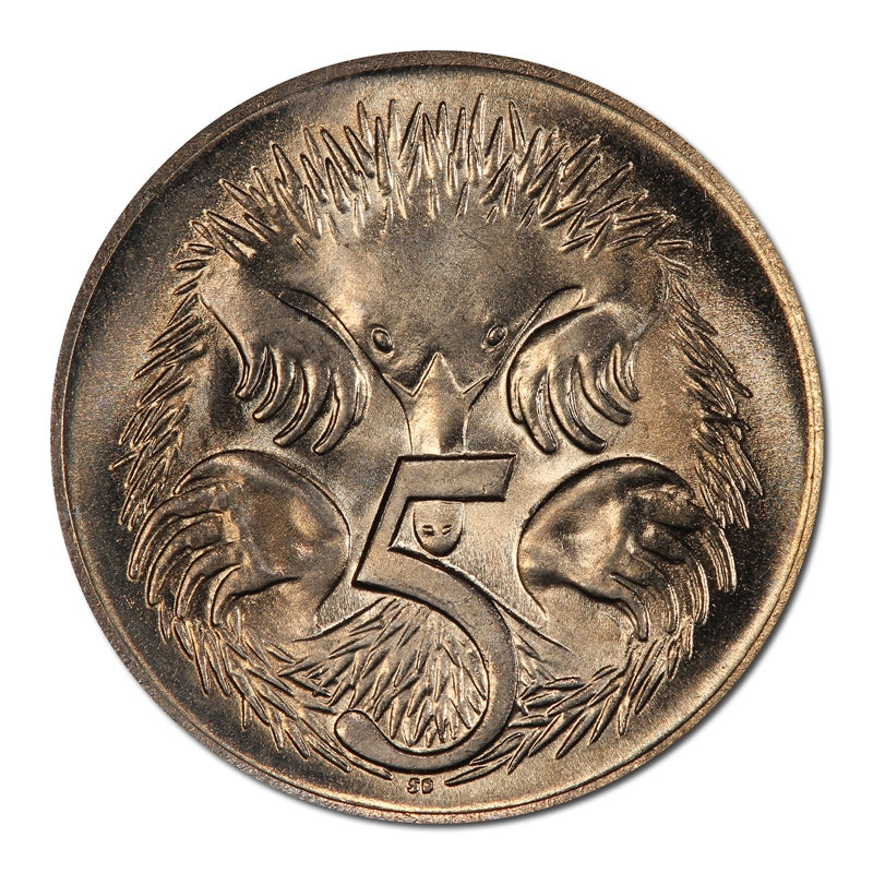 5c 1971 Royal Australian Mint Roll