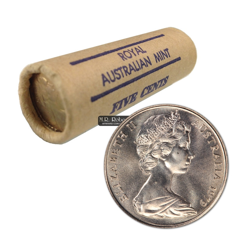 5c 1979 Royal Australian Mint Roll