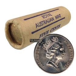 5c 1987 Royal Australian Mint Roll