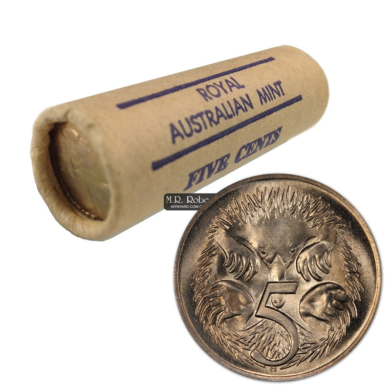 5c 1976 Royal Australian Mint Roll