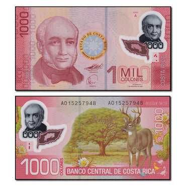 Costa Rica 2009-2013 1000 Colones P.274 CFU
