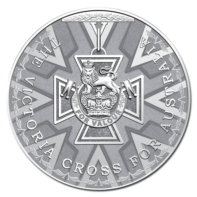$5 2014 Victoria Cross - For Valour Silver UNC