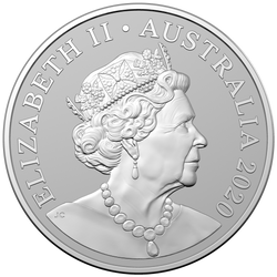 $1 2020 Kookaburra Berlin WMF Brandenburg Gate 1oz Silver