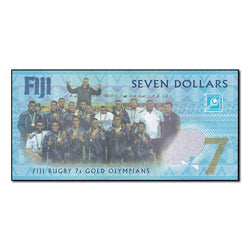 Fiji 2016 7 Dollars P.120 Rugby Sevens CFU