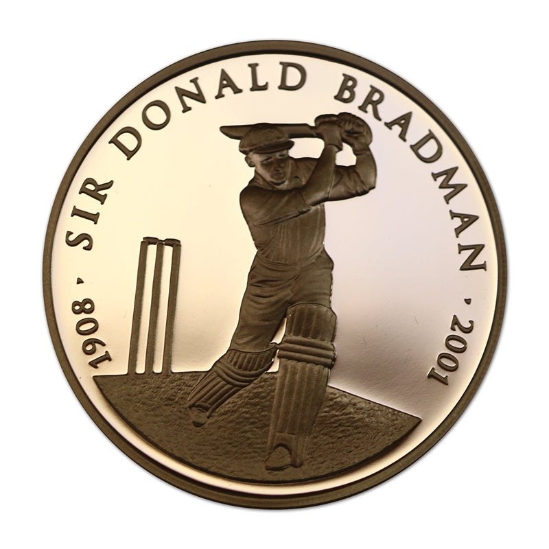 $5 2001 Don Bradman Silver Proof