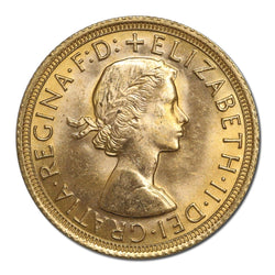 Great Britain 1968 Gold Sovereign Lustrous UNC