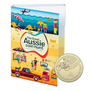 $1 2019 Great Aussie Coin Hunt A-Z Set of 26 with Folder