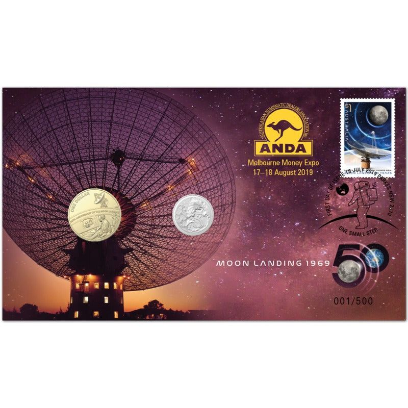 PNC 2019 Moon Landing Pair - ANDA Overprint