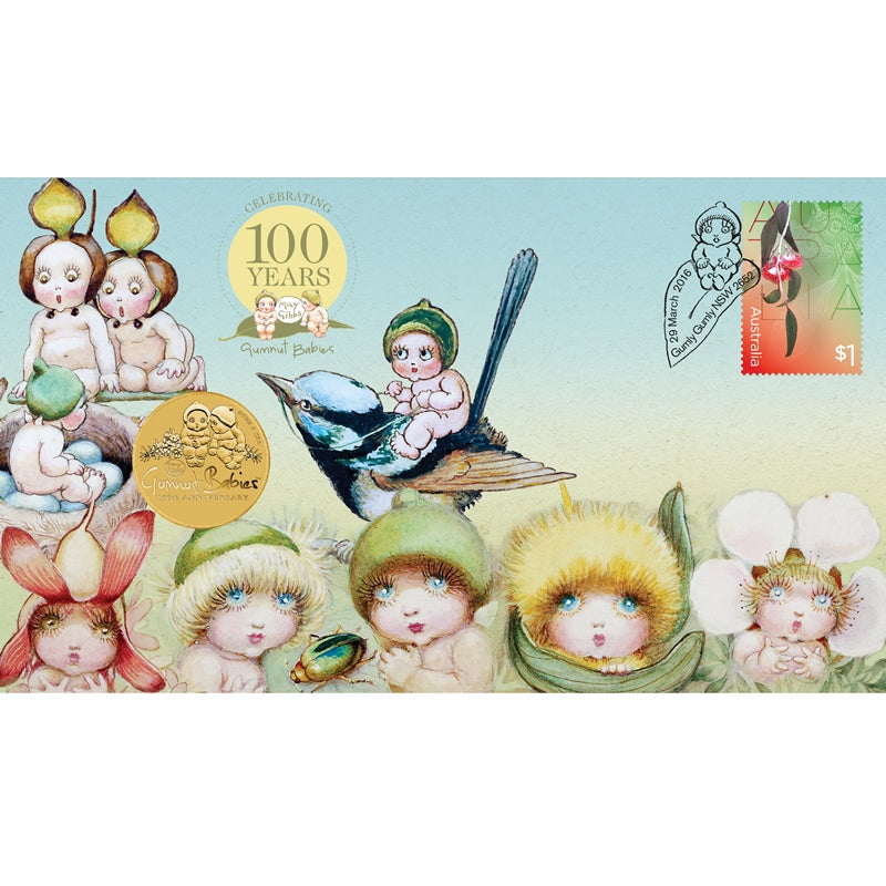 PNC 2016 100th Anniversary Gumnut Babies | PNC 2016 100th Anniversary Gumnut Babies REVERSE | PNC 2016 100th Anniversary Gumnut Babies OBVERSE