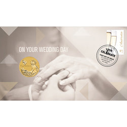 2016 Wedding Stamp and Coin Cover | 2016 Wedding Stamp and Coin Cover reverse | 2016 Wedding Stamp and Coin Cover obverse