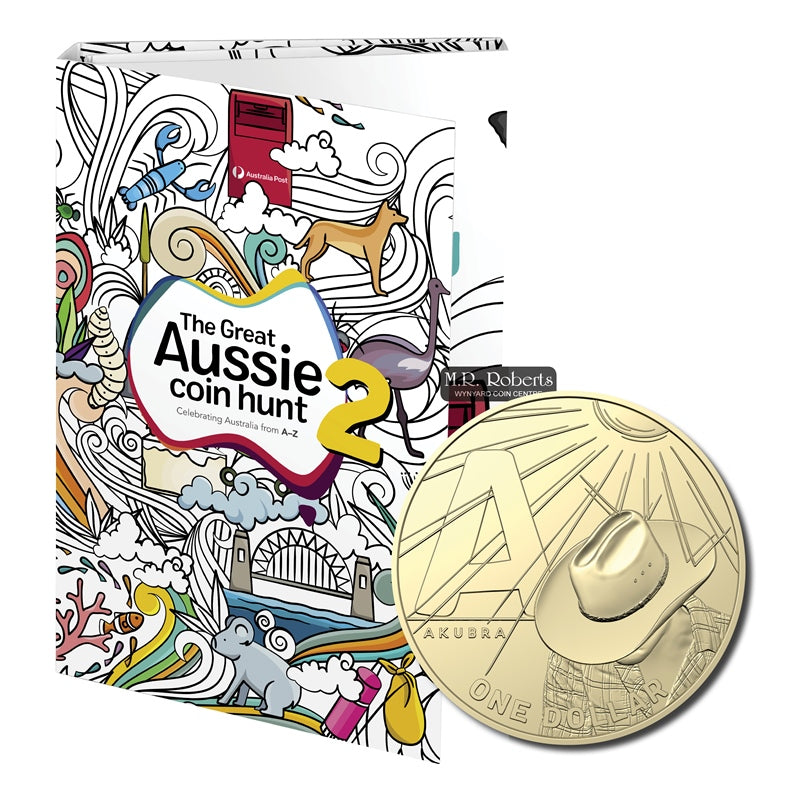 $1 2021 Great Aussie Coin Hunt II A-Z Set of 26 with Folder
