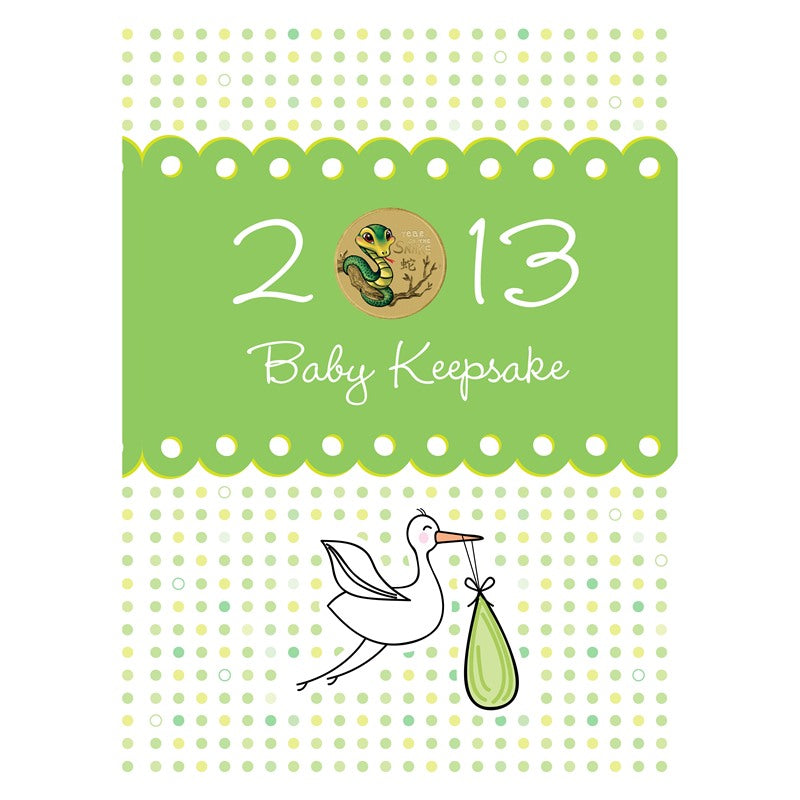 2013 Year of the Snake - Baby Keepsake