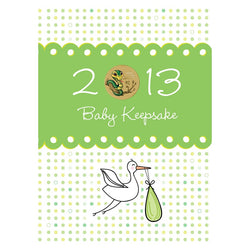 2013 Year of the Snake - Baby Keepsake