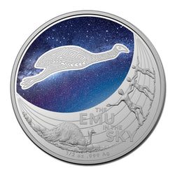 $1 2020 Star Dreaming - Emu in the Sky 1/2oz Silver UNC
