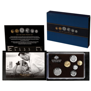 2011 6 Coin Proof Set - Classic Designs