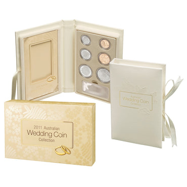 2011 Australian Wedding Six Coin Collection - Hymn Book