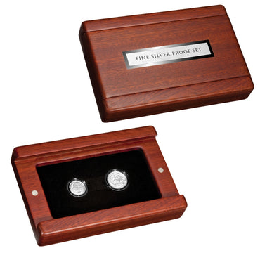 2011 Fine Silver Proof Year Set - 2 Coin