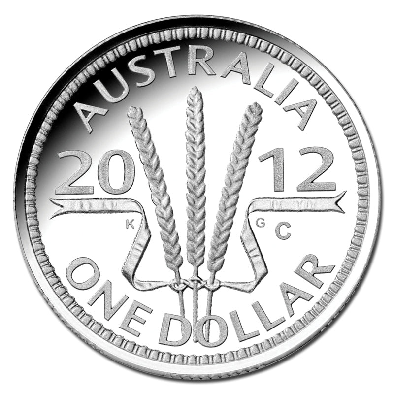 $1 2012 Wheatsheaf Silver Proof