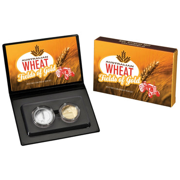 2012 Australian Wheat 2 Coin Proof Set