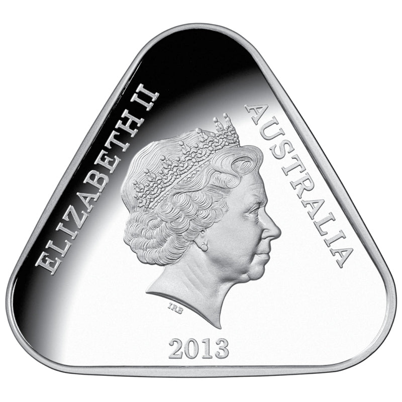 $5 2013 Parliament House Triangle Silver Proof