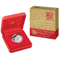 $1 2016 Year of the Monkey Silver Proof