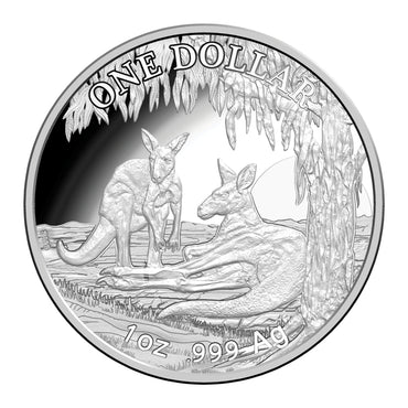$1 2018 Kangaroo Seasons Change - Summer 1oz Silver Proof