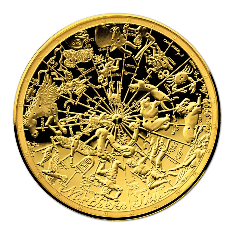 $100 2017 Celestial Dome - Northern Sky Gold Proof