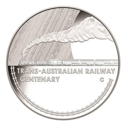 $1 2017 Trans-Australian Railway Silver Proof