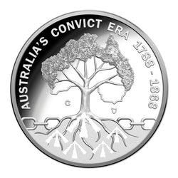 $1 2018 Australia's Convict Era Silver Proof