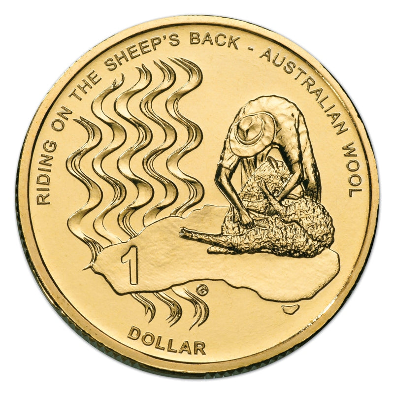 2011 2 Coin Mint Set - Australian Wool