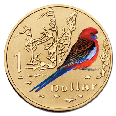 $1 2011 Air Series - Crimson Rosella Al-Bronze UNC