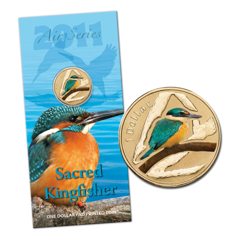 $1 2011 Air Series - Sacred Kingfisher Al-Bronze UNC