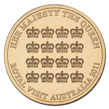 $5 2011 Queen's Visit Al-Bronze UNC