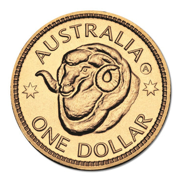 $1 2011 Ram's Head Mintmark/Counterstamp UNC