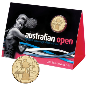 $1 2012 Australian Womens Open Al-Bronze UNC