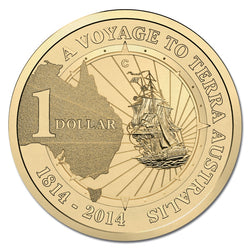 $1 2014 Terra Australis BCMS 4 Coin Set UNC