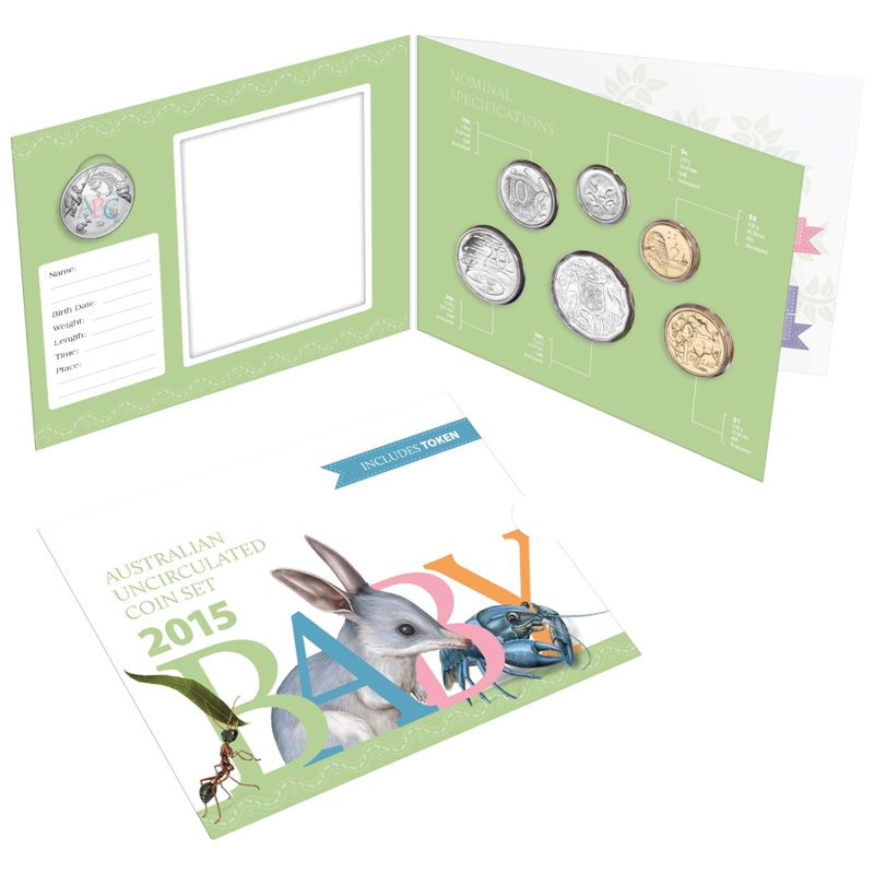 2015 Baby Mint Set - ABC's | 2015 Baby Mint Set - ABC's token