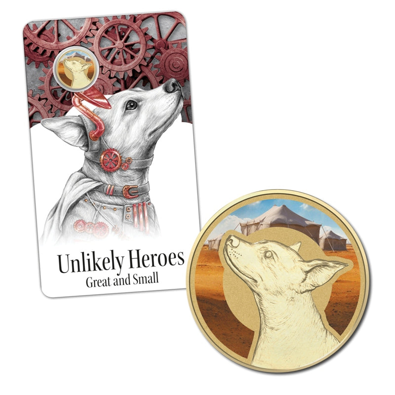 $1 2015 Unlikely Heroes Great & Small - Horrie the Dog UNC