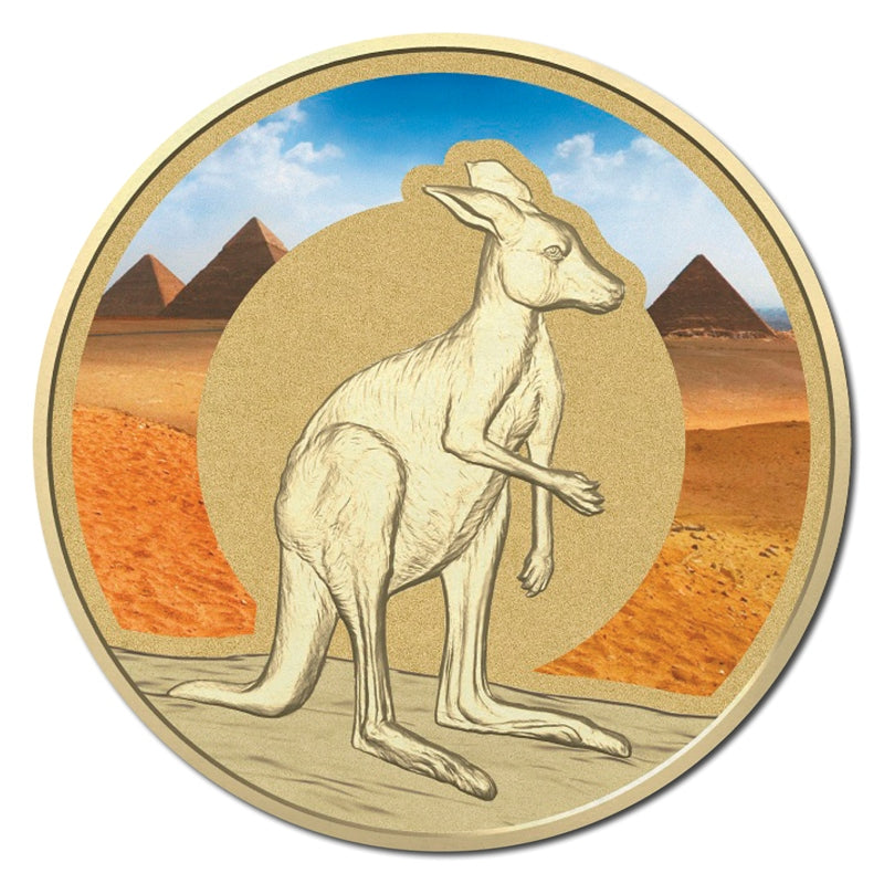 $1 2015 Unlikely Heroes Great & Small - Shake the Kangaroo UNC