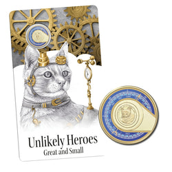 $1 2015 Unlikely Heroes Great & Small - Feline Mascot UNC