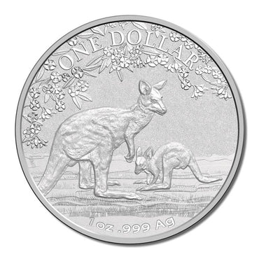 $1 2017 Kangaroo 1oz 99.9% Silver UNC