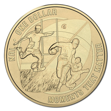 $1 2015 Telstra NRL Premiership $1 UNC