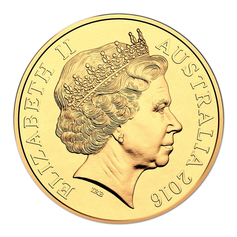50c 2016 50th Anniversary of Decimal Currency Gold Plated UNC