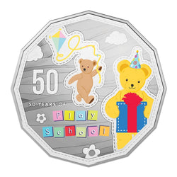 50c 2016 50th Anniversary of Play School 3 Coin Set